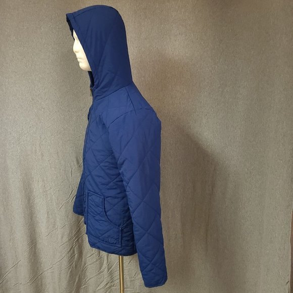 Vtg Polar King By Key Mens Large Reg Blue Full Zip Quilted Workwear Lined Jacket - Picture 15 of 16